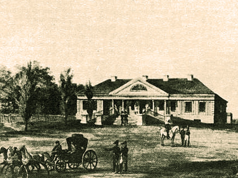 Двор графа Кароля Пшездецкого, 1812 г.