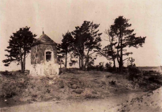 Часовня на городском кладбище в Сморгони, лето 1916 г.