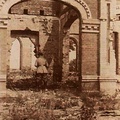 Железнодорожный вокзал, уничтоженный во время первой мировой войны, 1915-1918 гг.