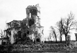 Вид православной церкви в Сморгони, апрель 1917 г.