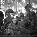 Группа офицеров 2 батальона 530 п. Вас.-Сурск. полка. 24 февраля 1917 г.