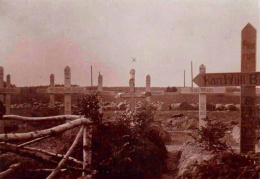 Кладбище немецких солдат, погибших в Первой мировой войне, 1917 г.