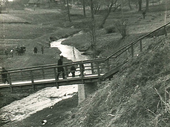 Мост через Оксну в городском парке