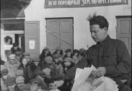На митинге, посвященном воссоединению Западной Белоруссии с СССР, фото ТАСС, Сморгонь, 2 ноября 1939 г.