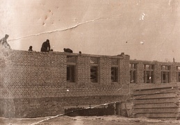Строительство школы №2, 1959 г.