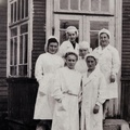 Работницы сморгонский аптеки, 1950-е гг.