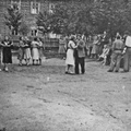 Танцплощадка на ул. Комсомольская во дворе дома для работников лесхоза