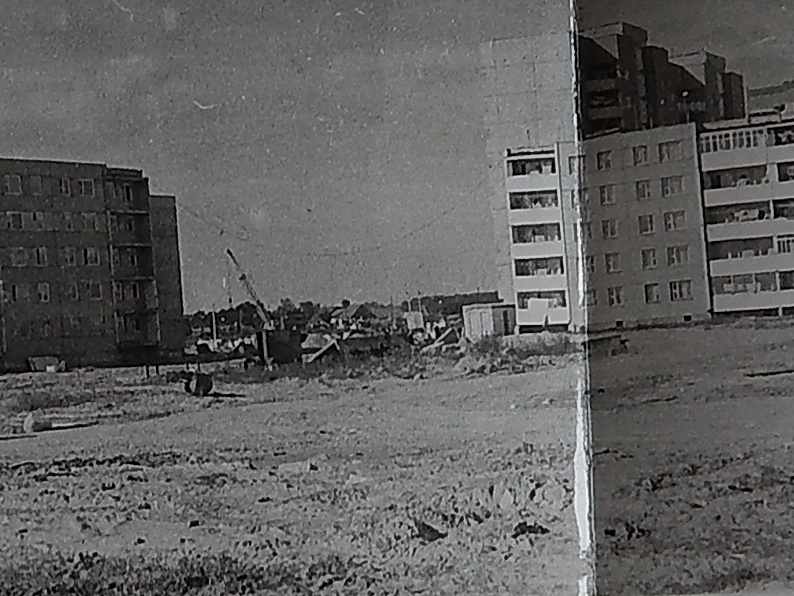 Панорама микрорайона Корени, 1990-й г.