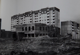 Строительство магазина, 1990-й г.