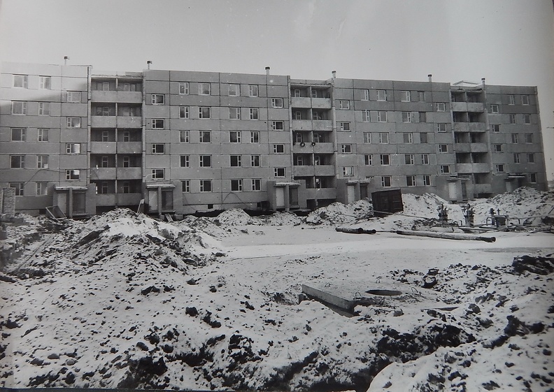 Строительство микрорайона Корени, 1988 г. 1.JPG