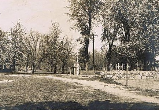 Немецкое военное кладбище у Троицого костёла, 1916 г.