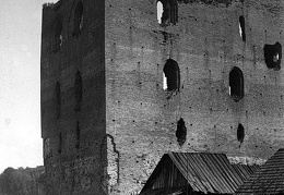 Кревский замок, фото Ян Булгак, 1910 г.