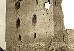 Руины кревского замка, фото Снанислав Статковски, 1911 г.