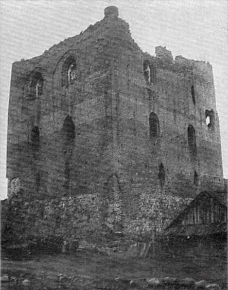 Руины замка, фото Яна Булгака, 1911 г..jpg