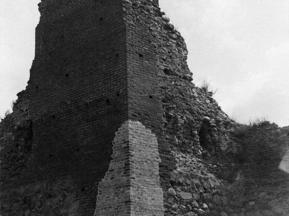 Руины кревского замка, 1929 г.