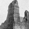 Западная стена замка, 1938 г.