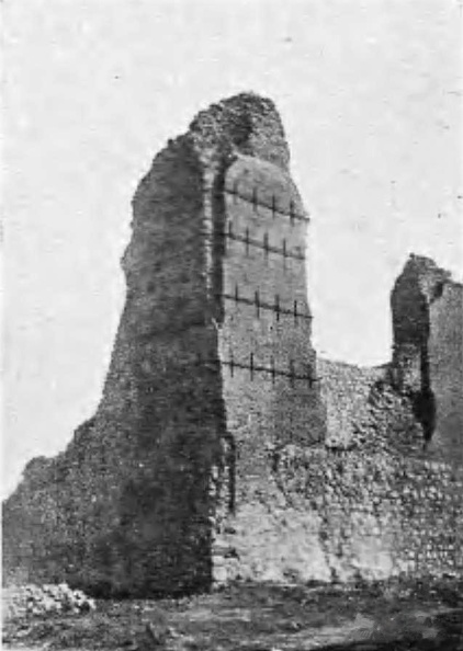 Западная стена замка, 1938 г..jpg