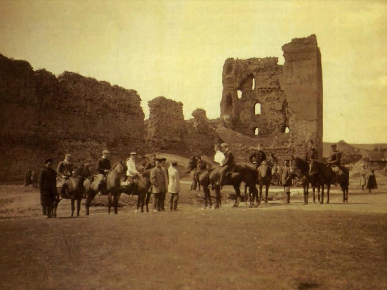 Руины кревского замка, 1905 г.