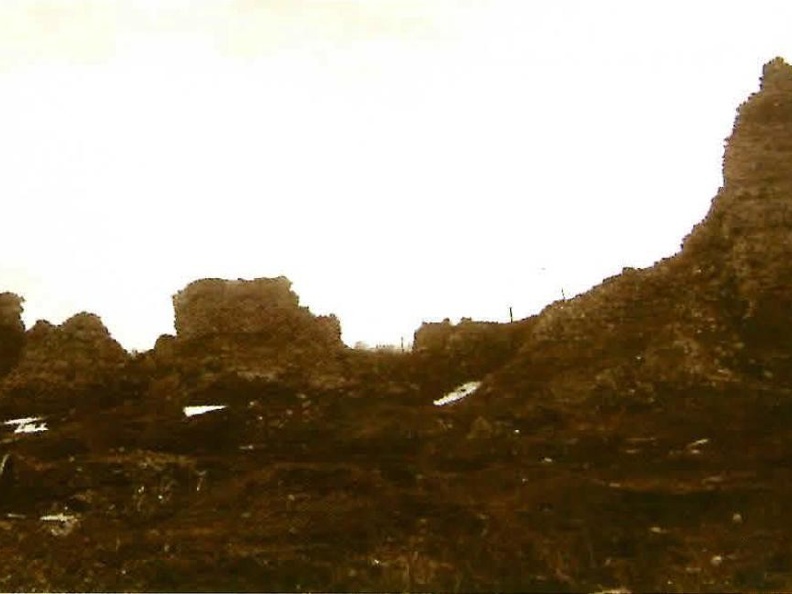 Руины кревского замка, 1918-1930 гг. 