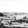 Руины кревского замка,1839 г.