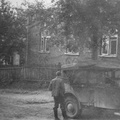 Синагога, в которой квартировали солдаты немецкой армии, 1941 г.