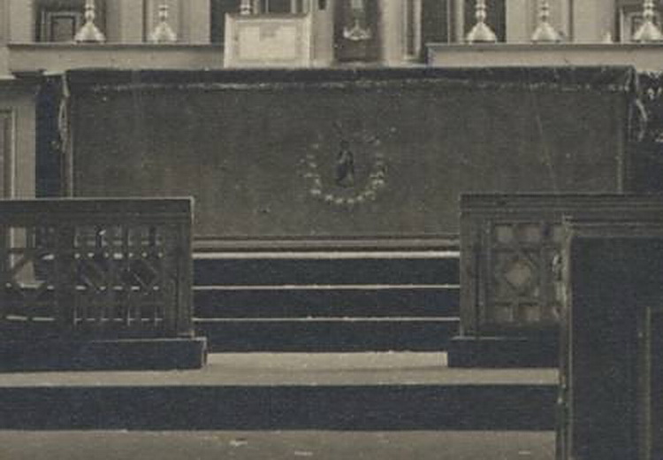 Внутреннее убранство Троицого костёла, 1916 г.-----.jpg