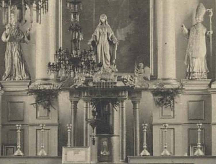 Внутреннее убранство Троицого костёла, 1916 г.6.jpg